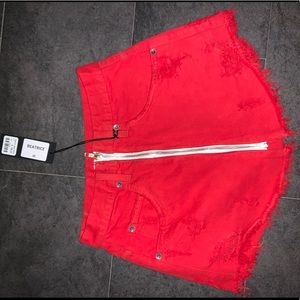 Carmar red Beatrice skirt